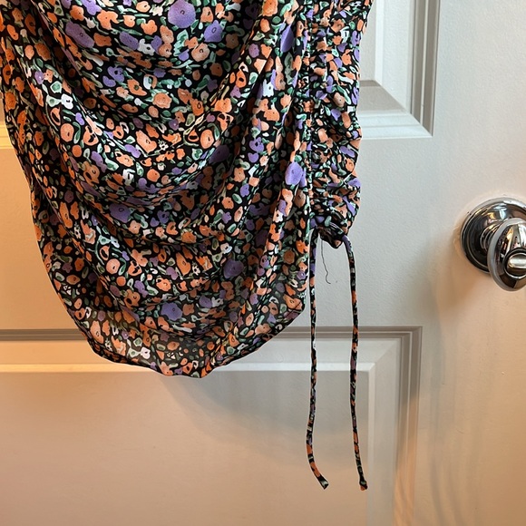 Floral ruched sundress - Picture 3 of 5